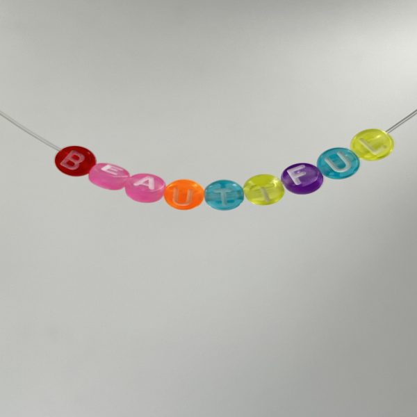 Ensamble Letras Multicolor - Imagen 2