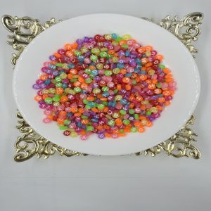 Ensamble Letras Multicolor