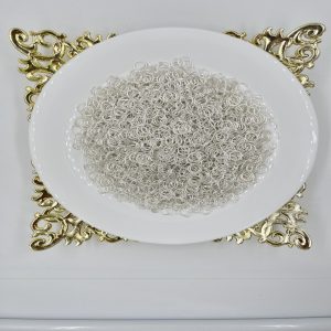 Argolla Plateada 8mm
