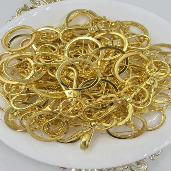 Mosqueton Con Argolla Dorado - Imagen 2